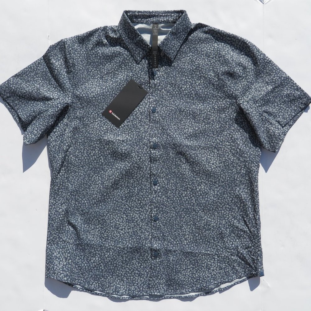 Lululemon Men Shirt XXLarge NEW Airing Easy SS